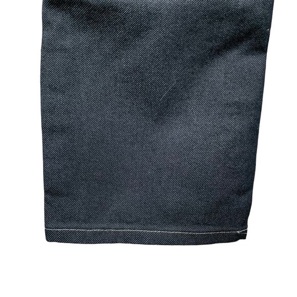 McDonalds Uniform Black Pants Jeans Style Adjustable Length Women’s 2 - Picture 8 of 9